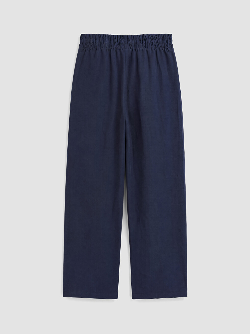 Elastic Waist Carrot Cut Women's Trousers-1
