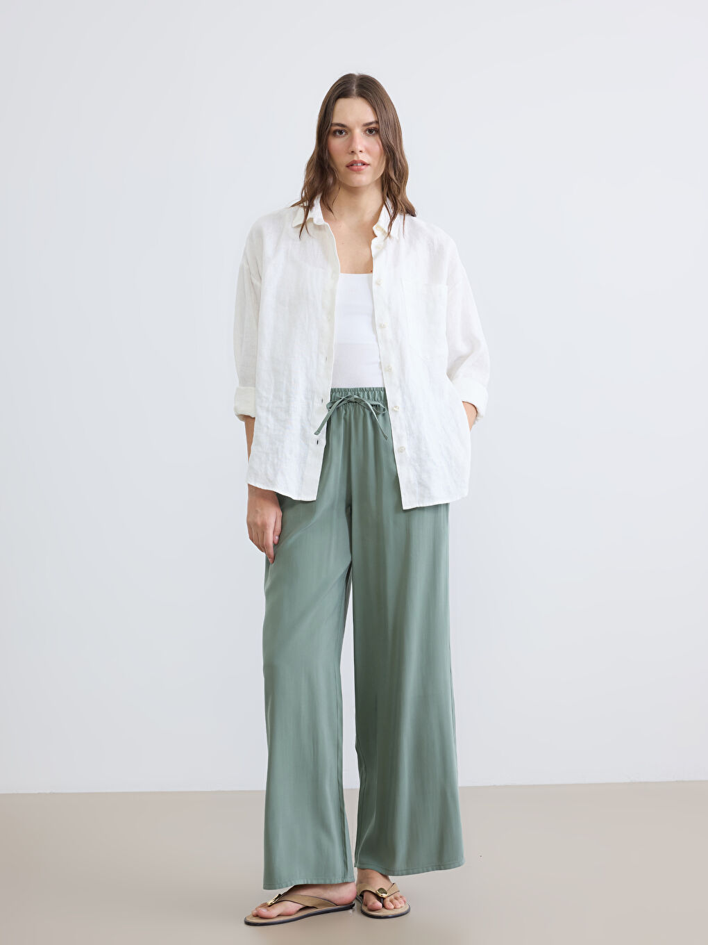 Woman GREEN Trousers