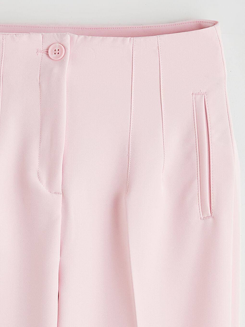 High Waist Pleated Women's Cigarette Trousers-5