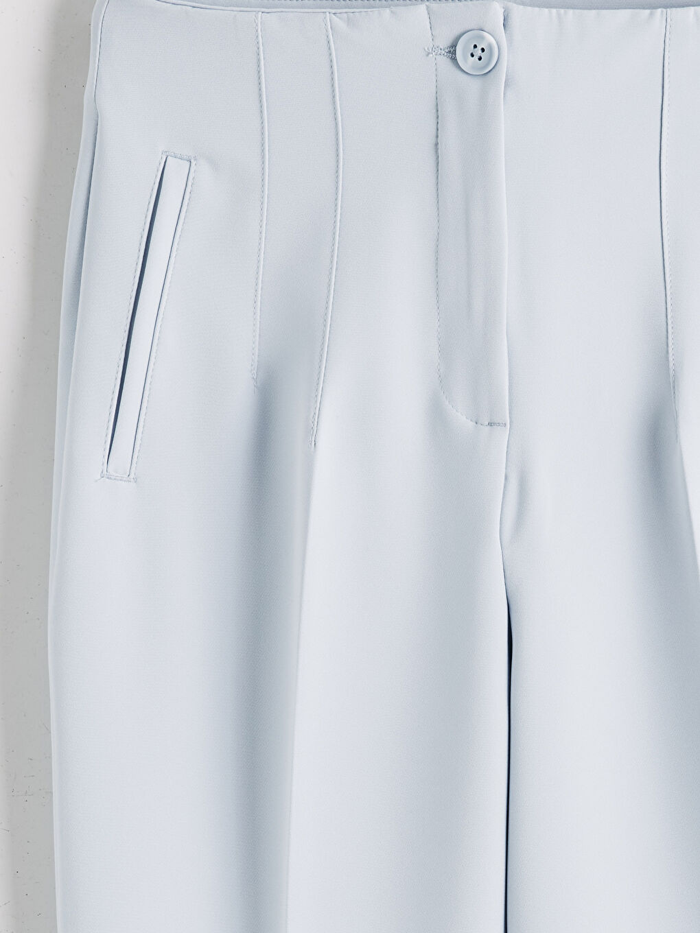 High Waist Pleated Women's Cigarette Trousers-5