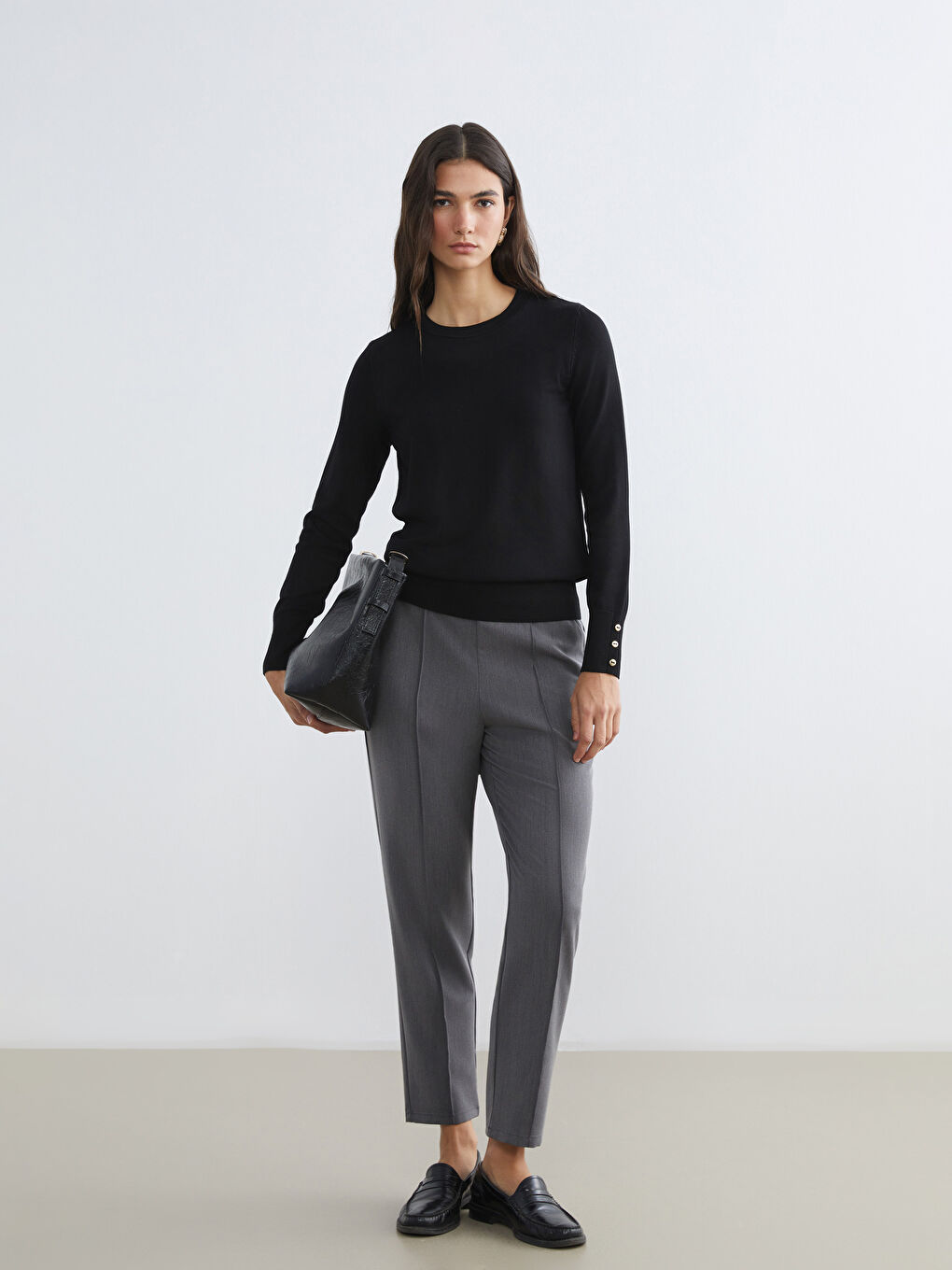 Woman GREY Trousers