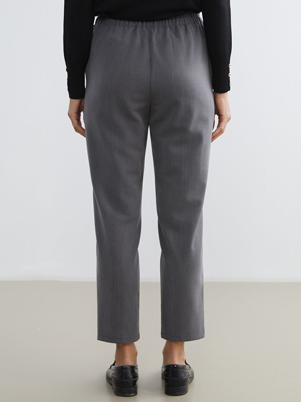 Woman GREY Trousers-3