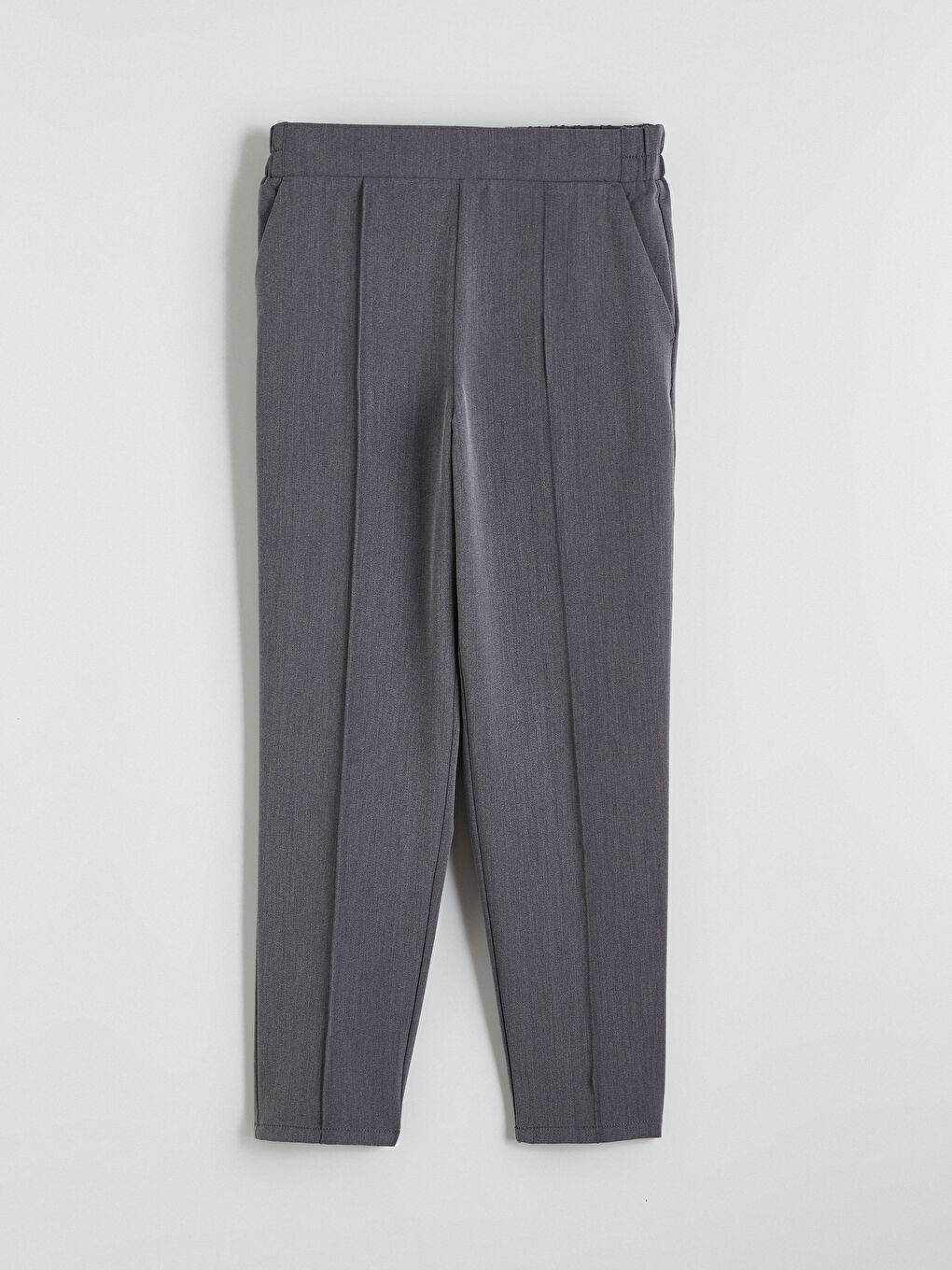 Woman GREY Trousers-4
