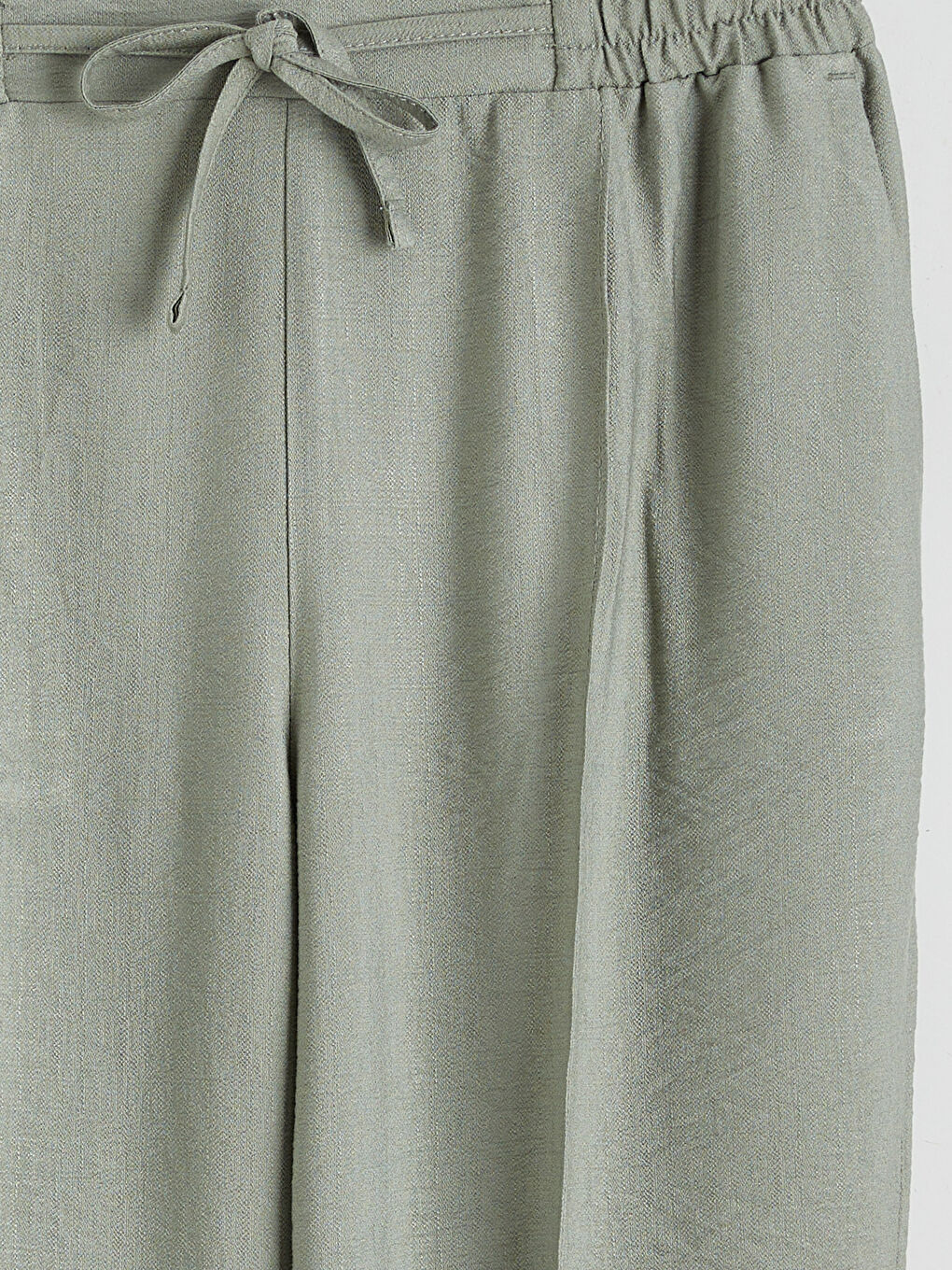 Žena ZELENA Hlače-5