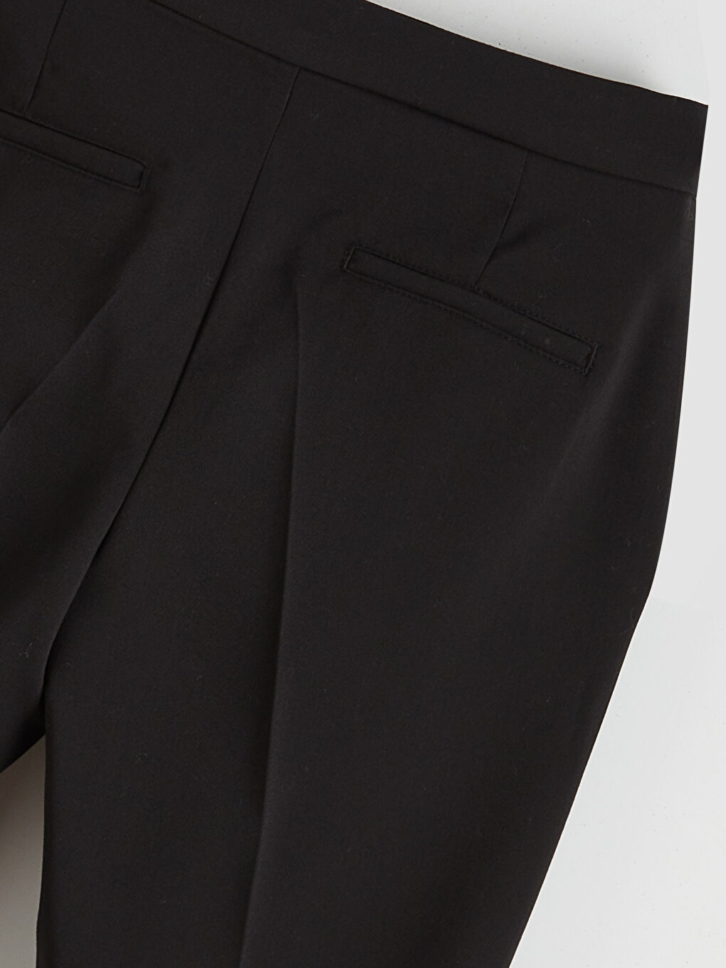 High Waisted Flared Women's Trousers-5