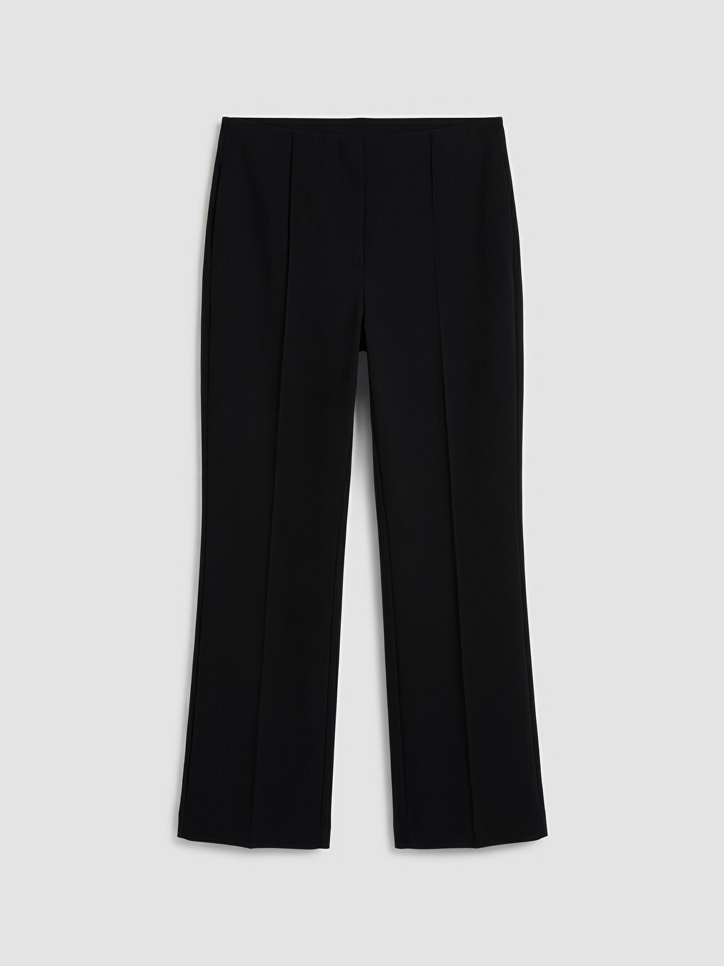 Beli Lastikli Slim Fit Kadın Pantolon-4
