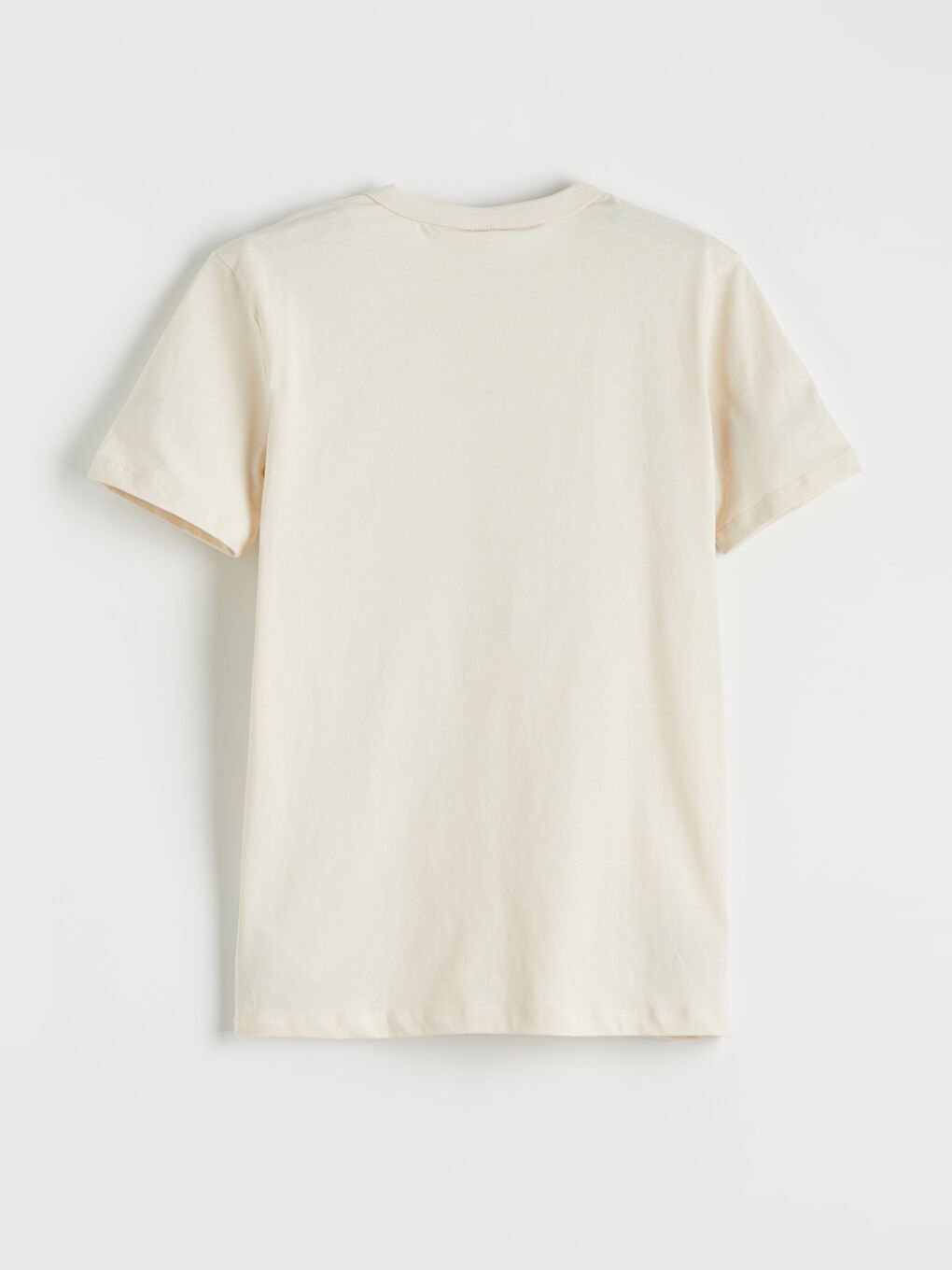 Bej Baskılı Erkek Çocuk Tişört 2'li-4