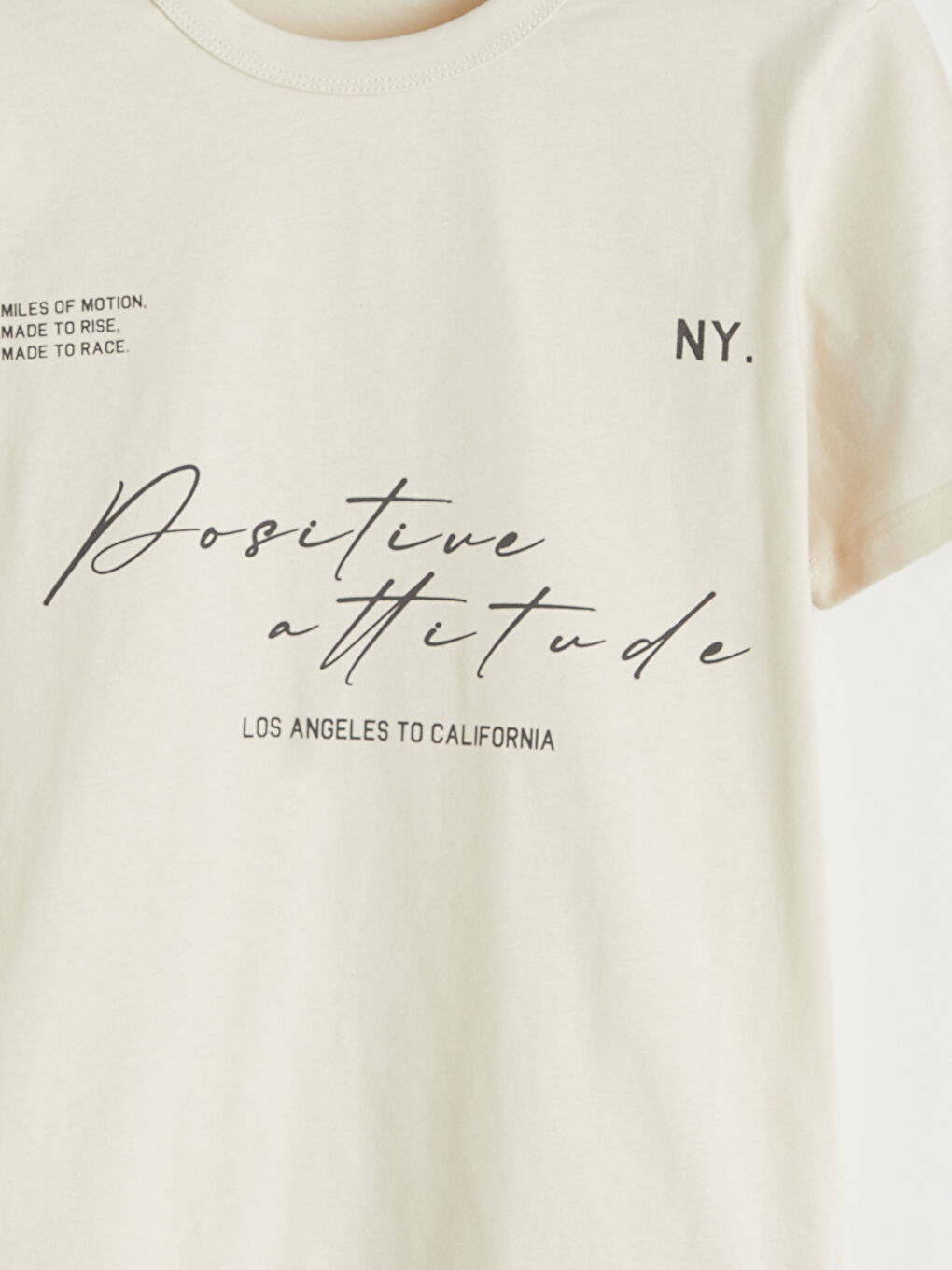 Bej Baskılı Erkek Çocuk Tişört 2'li-5