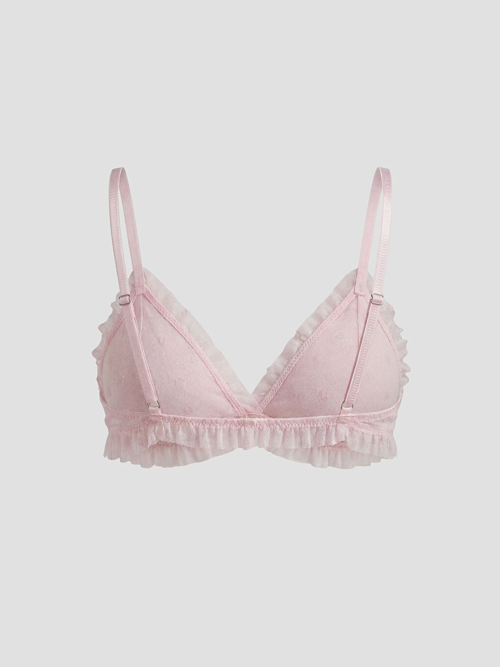 Pembe Balensiz Dolgusuz Nakışlı Bralet-1
