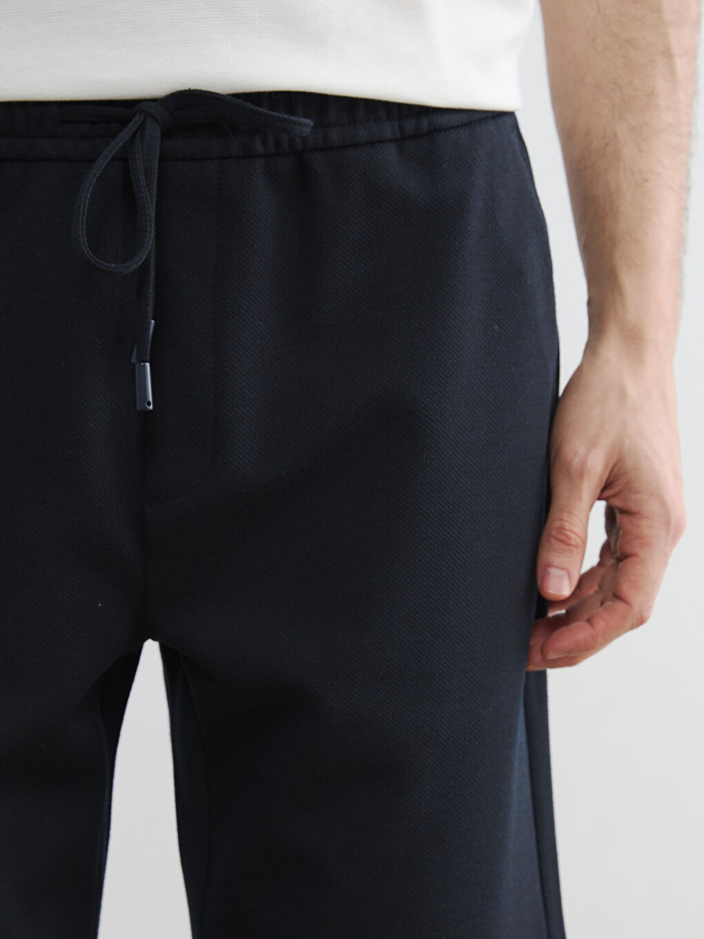 Lacivert Standart Kalıp Erkek Şort-2