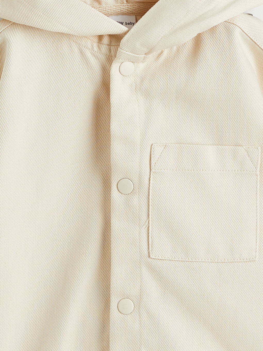 Bej Kapüşonlu Erkek Bebek 3'lü Takım-2