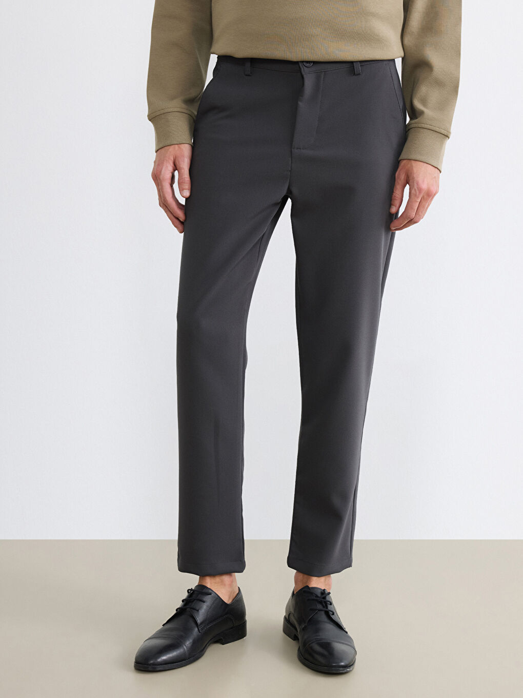 Slim Fit Men's Trousers-1