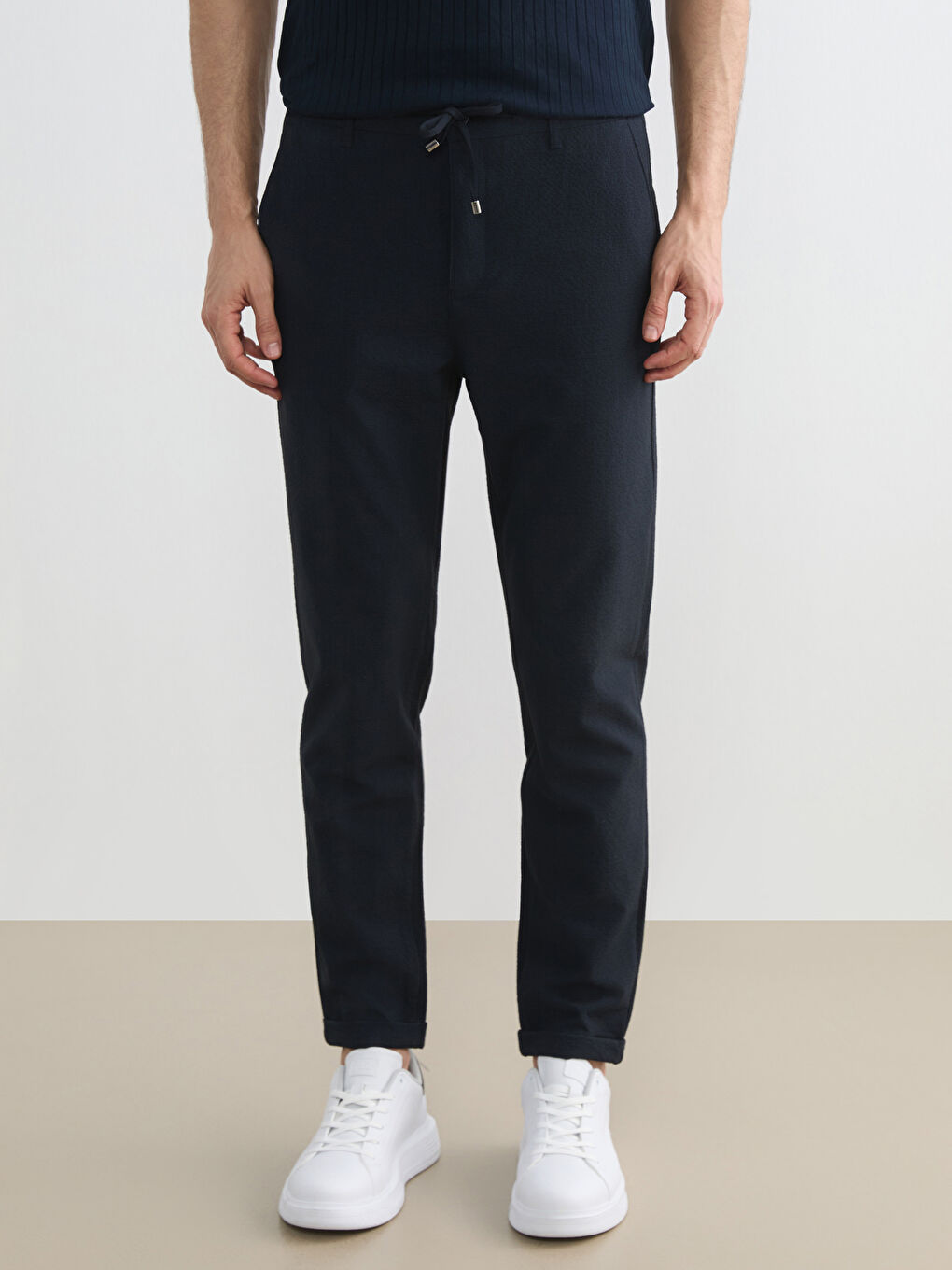 Slim Fit Men's Trousers-1