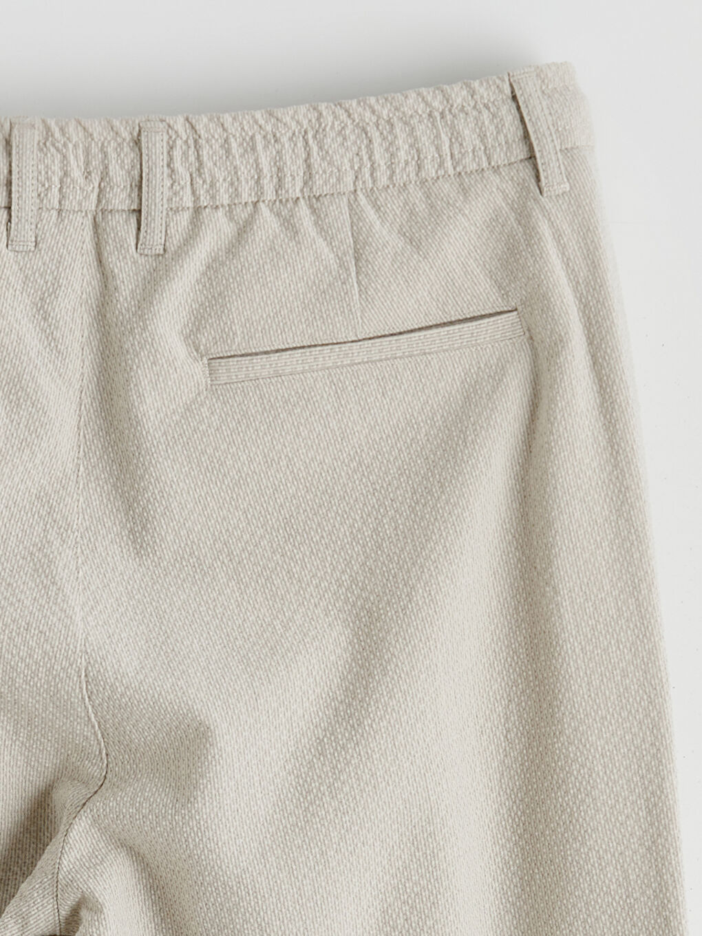 Bej Slim Fit Erkek Pantolon-6