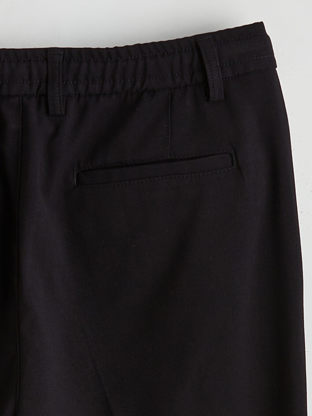 Мужчины Черный Брюки-5