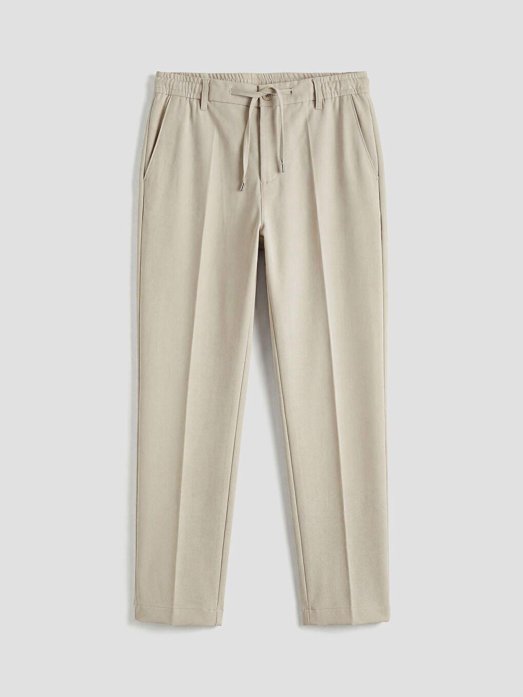 Slim Fit Muške Pantalone-4