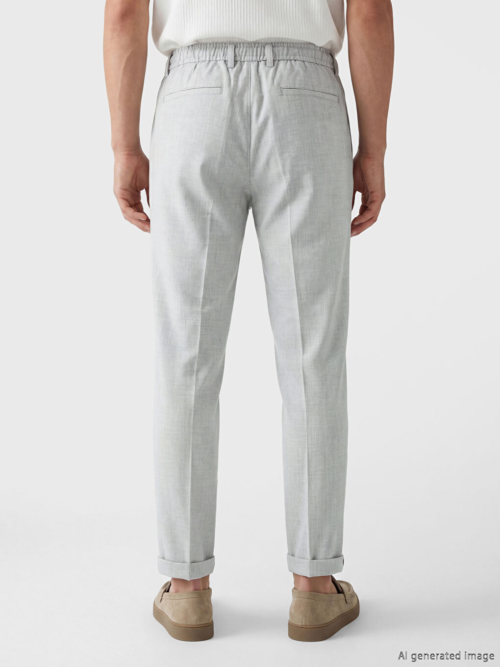 Slim Fit Men's Trousers-2