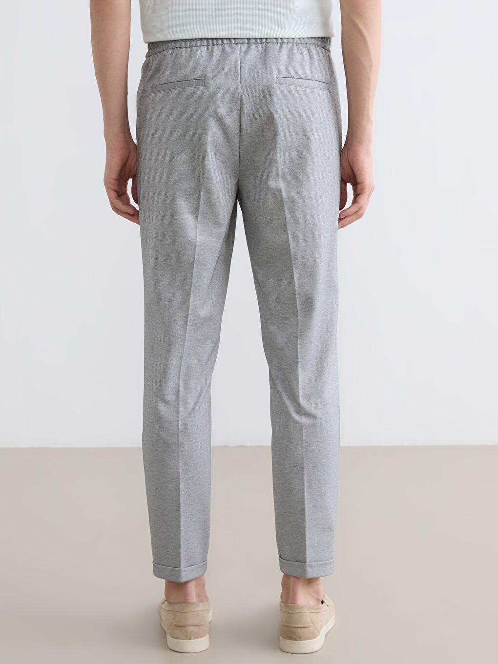 Regular Fit Men's Trousers-3