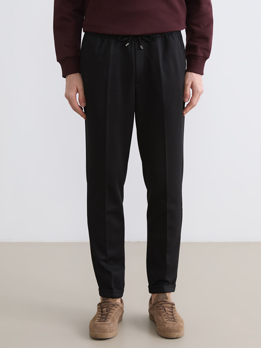 Regular Fit Men's Trousers-1