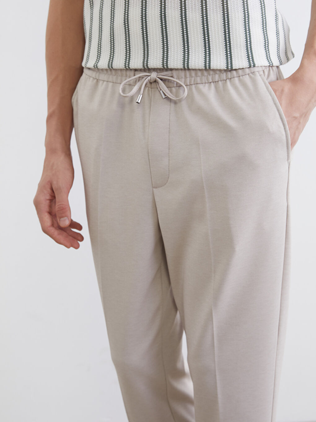 Regular Fit Men's Trousers-2