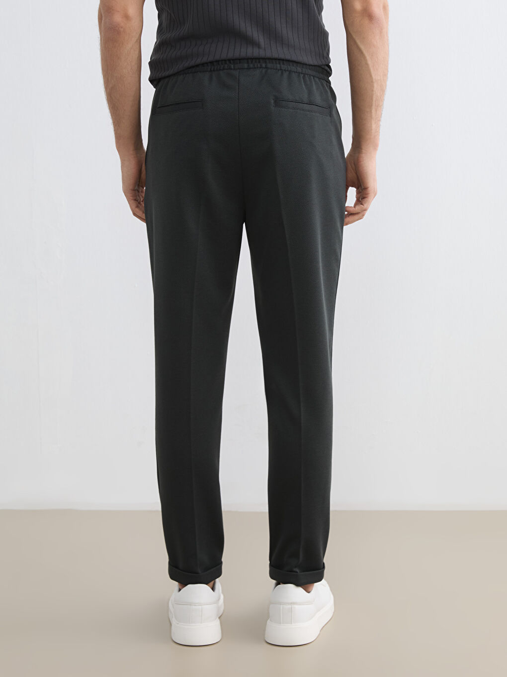 Regular Fit Men's Trousers-3