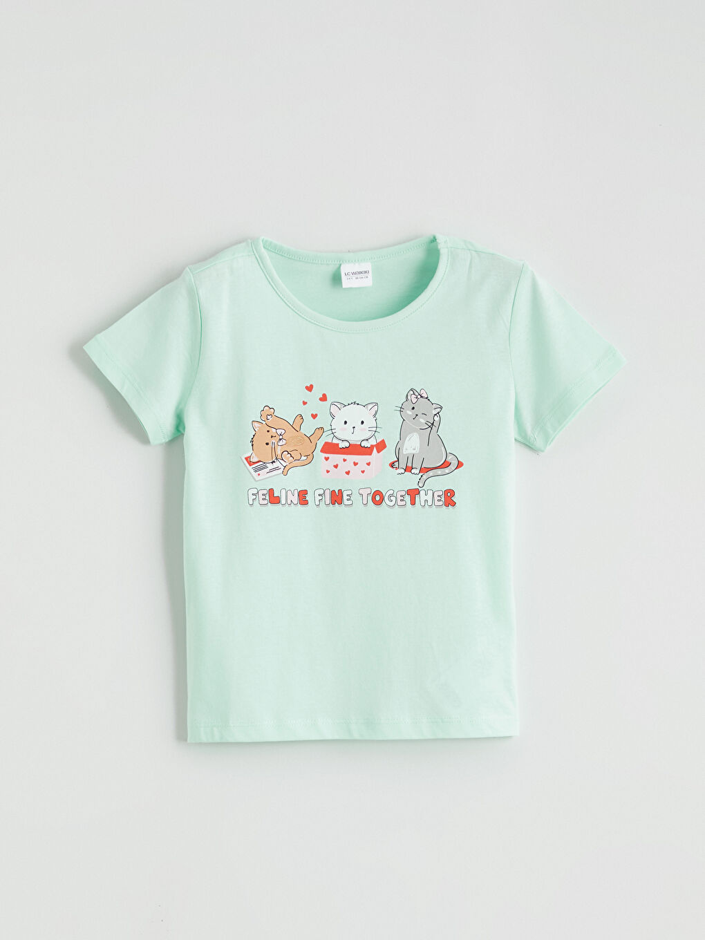 Қыздар көгілдір Қысқа пижама жинағы-1