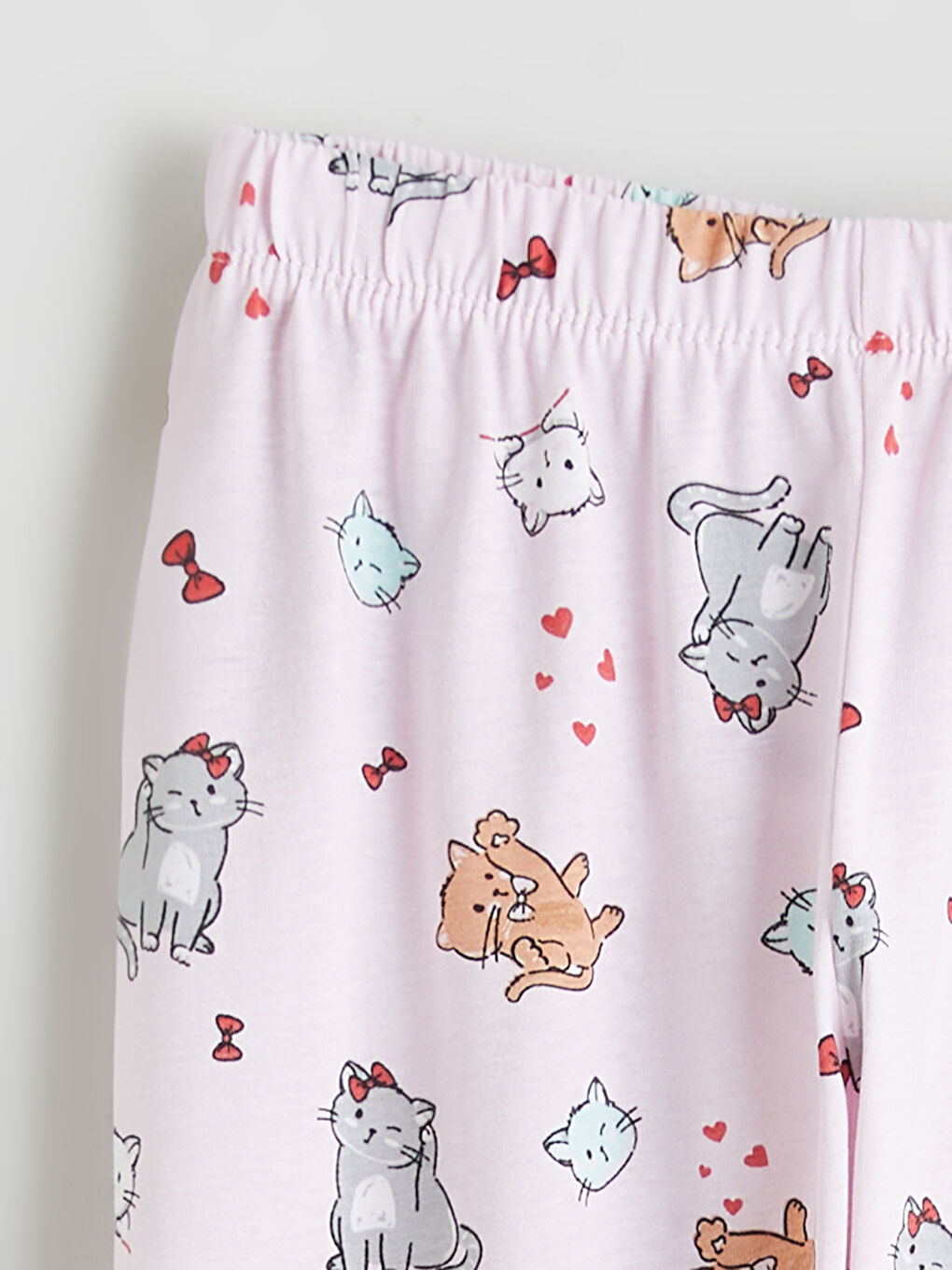 Қыздар көгілдір Қысқа пижама жинағы-5