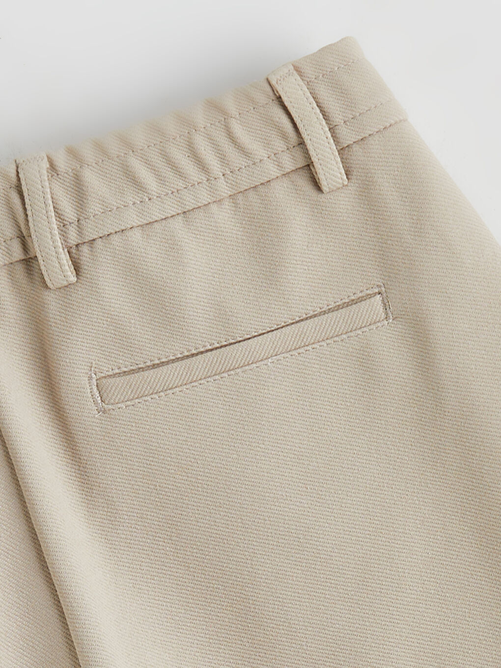 Bej Standart Kalıp Erkek Şort-6