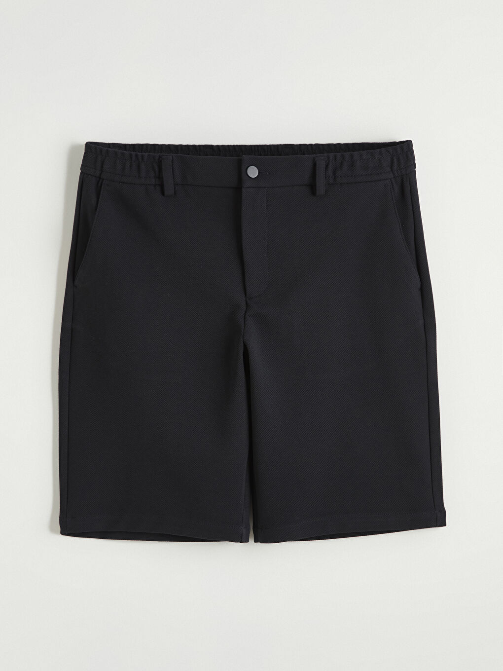 Lacivert Standart Kalıp Erkek Şort-4