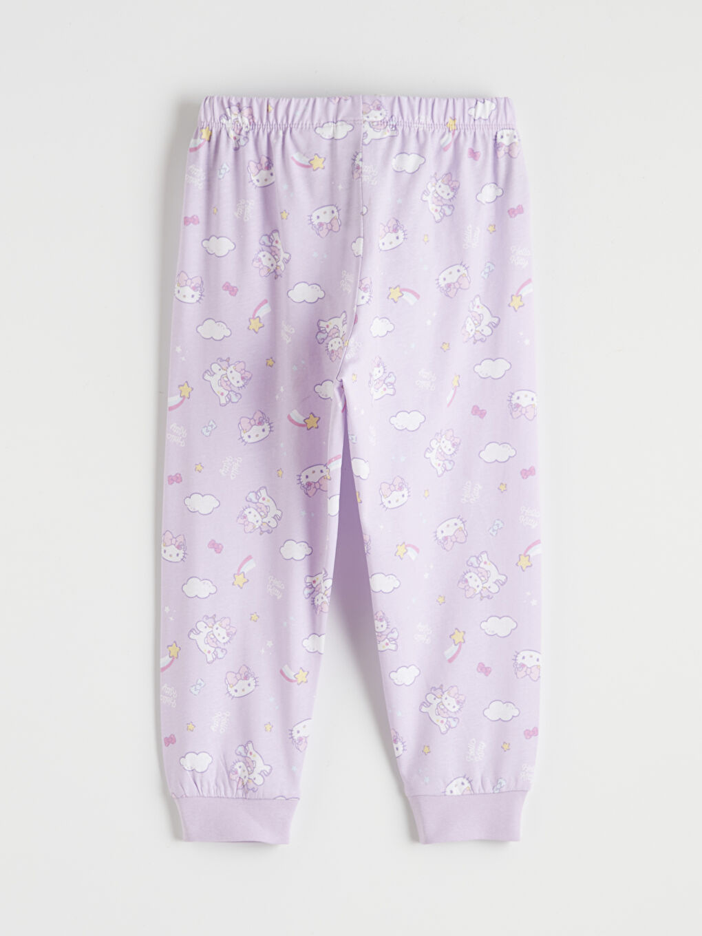 Девочки экрю Пижамный комплект-2