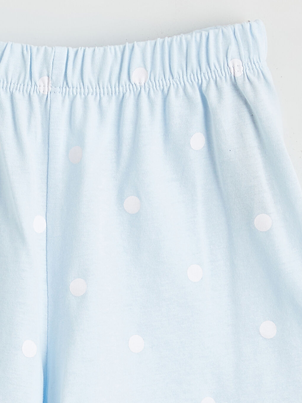 طقم بيجاما قصير أزرق فتاة-7