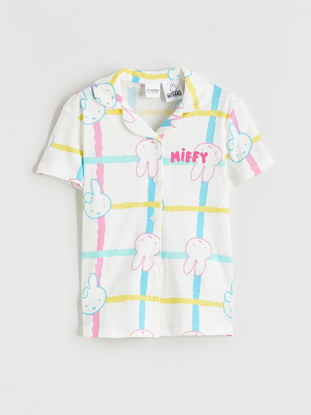 Miffy štampane dečije kratke pidžame komplet-1