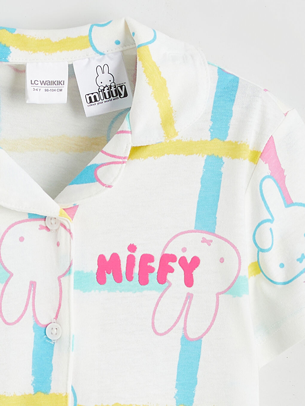 Miffy štampane dečije kratke pidžame komplet-2