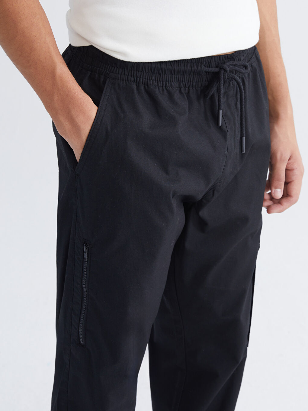 Regular Fit Men's Jogger Trousers-2