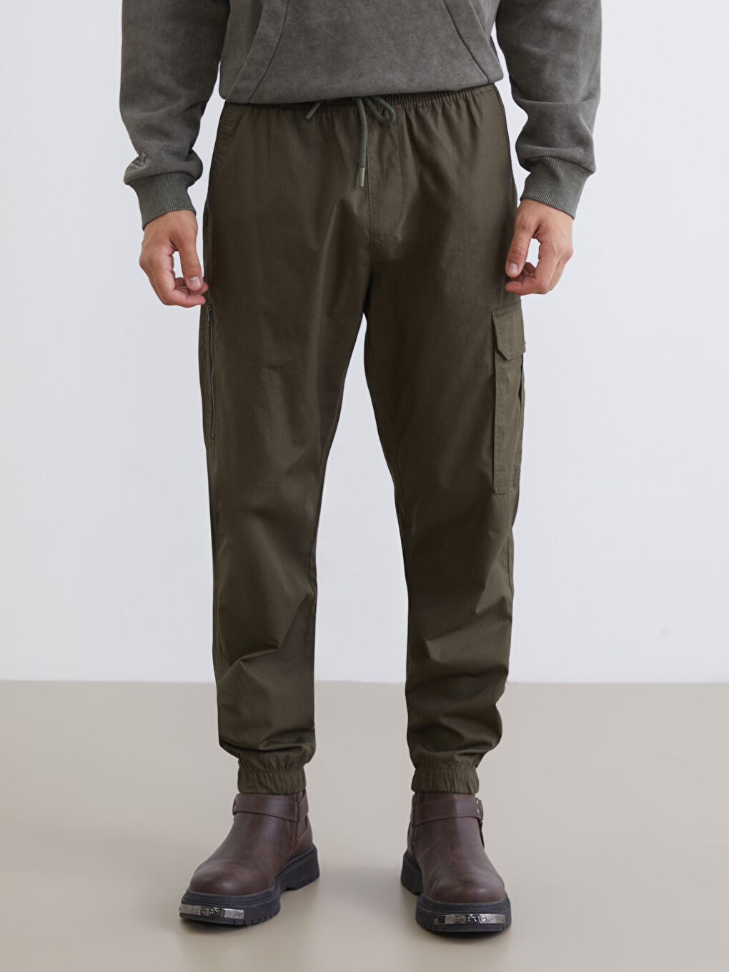 Regular Fit Men's Jogger Trousers-1