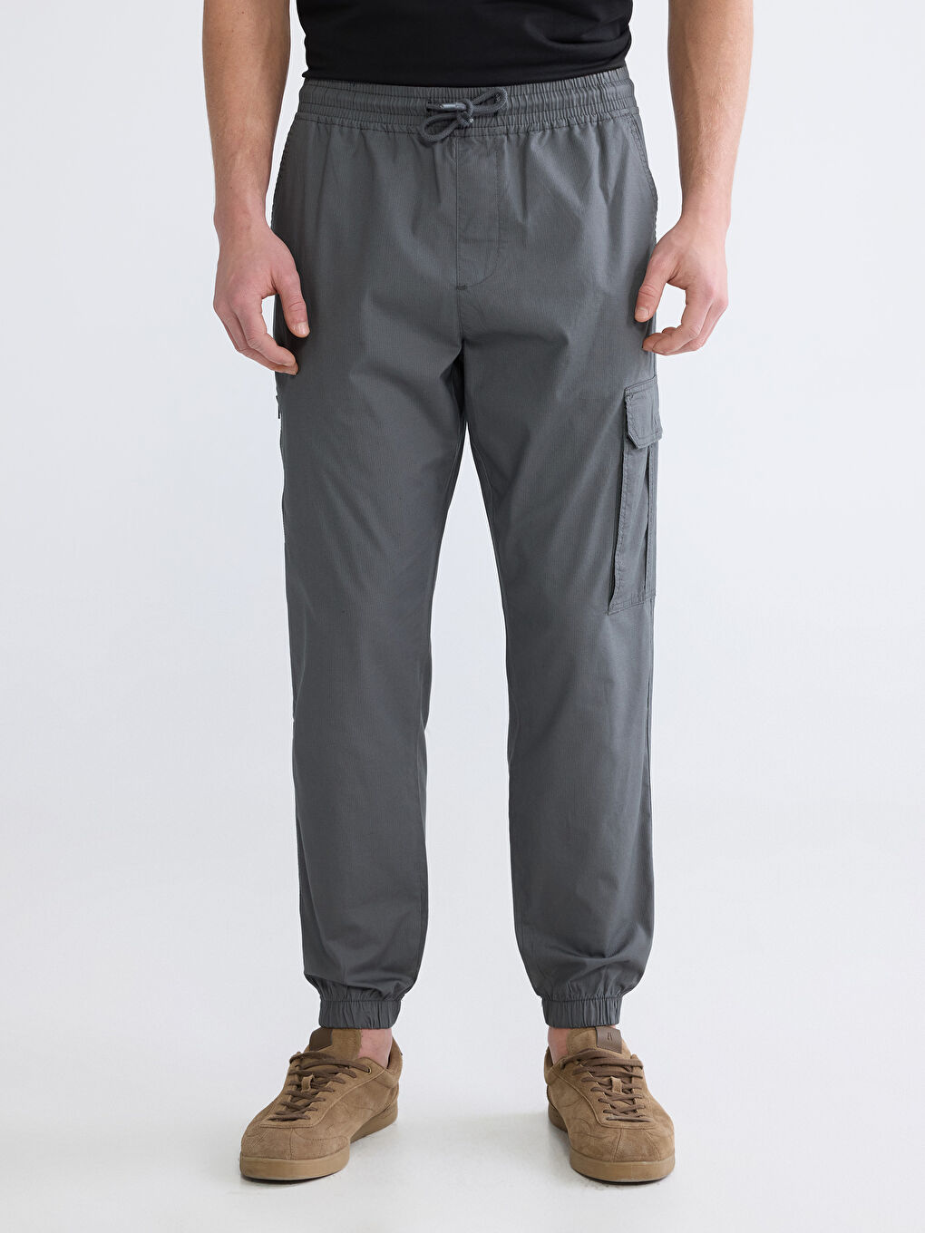 Regular Fit Men's Jogger Trousers-1