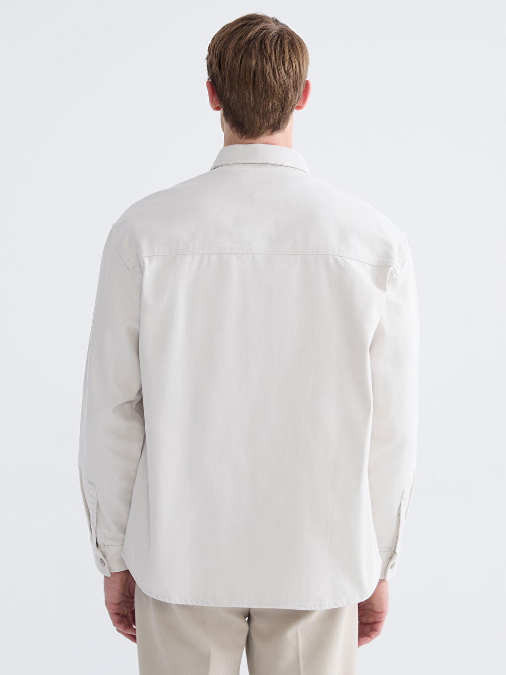 دينيم قميص بيج رجل-3