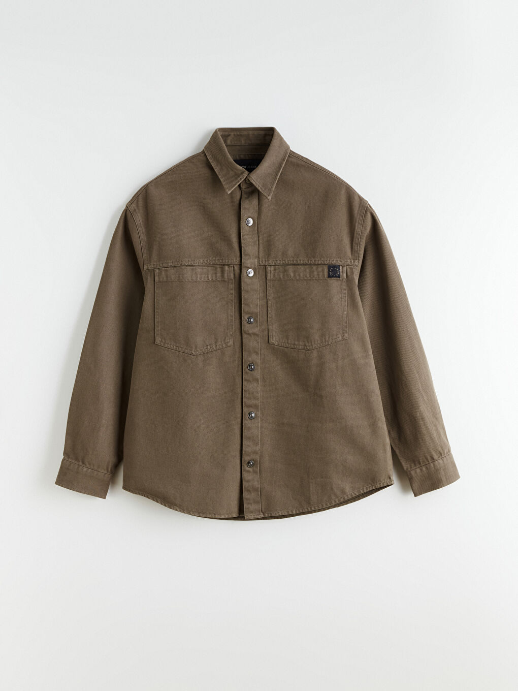 Men's Loose Fit Denim Shirt-4