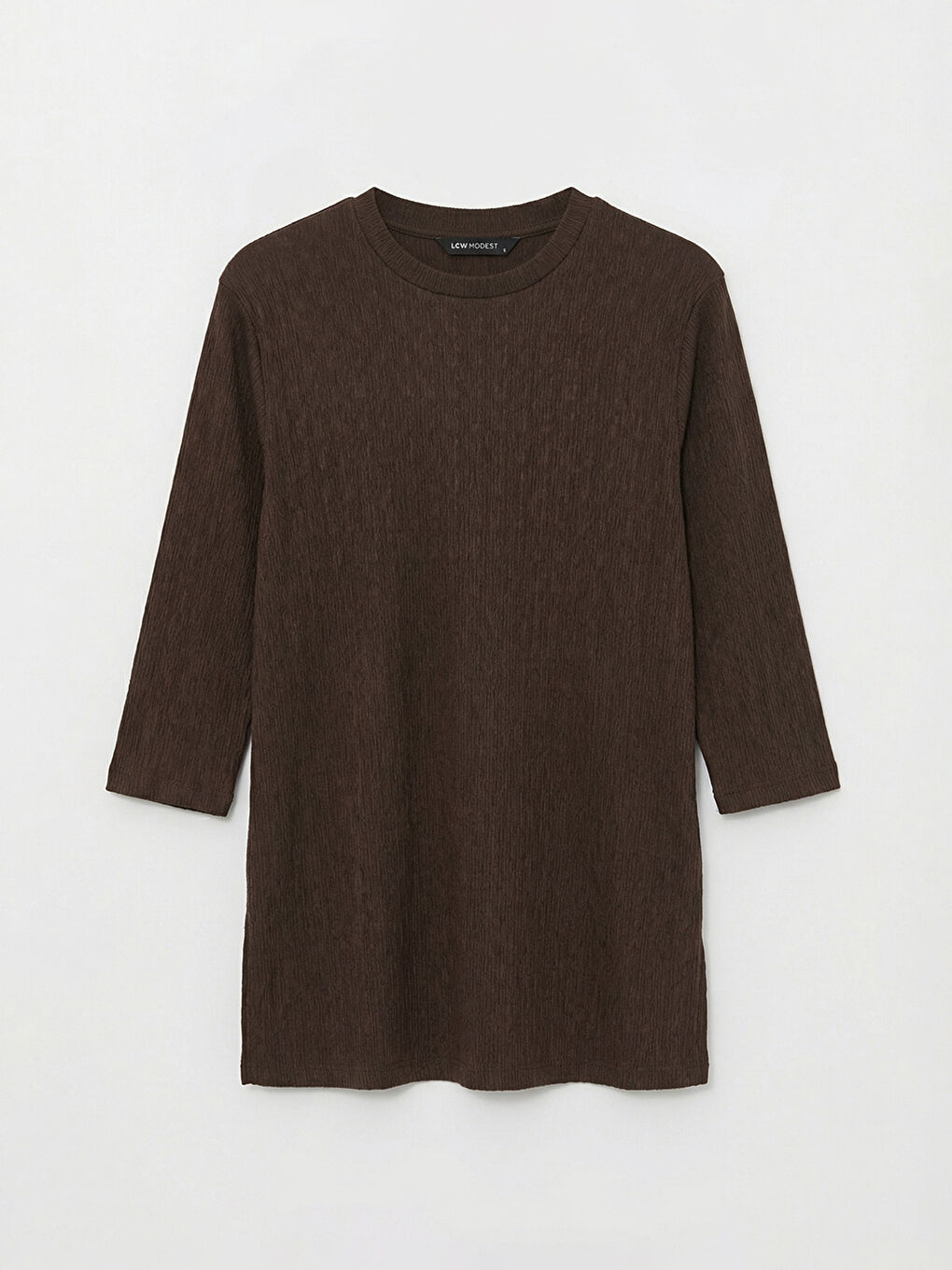 ქალი ყავისფერი ტუნიკა-4