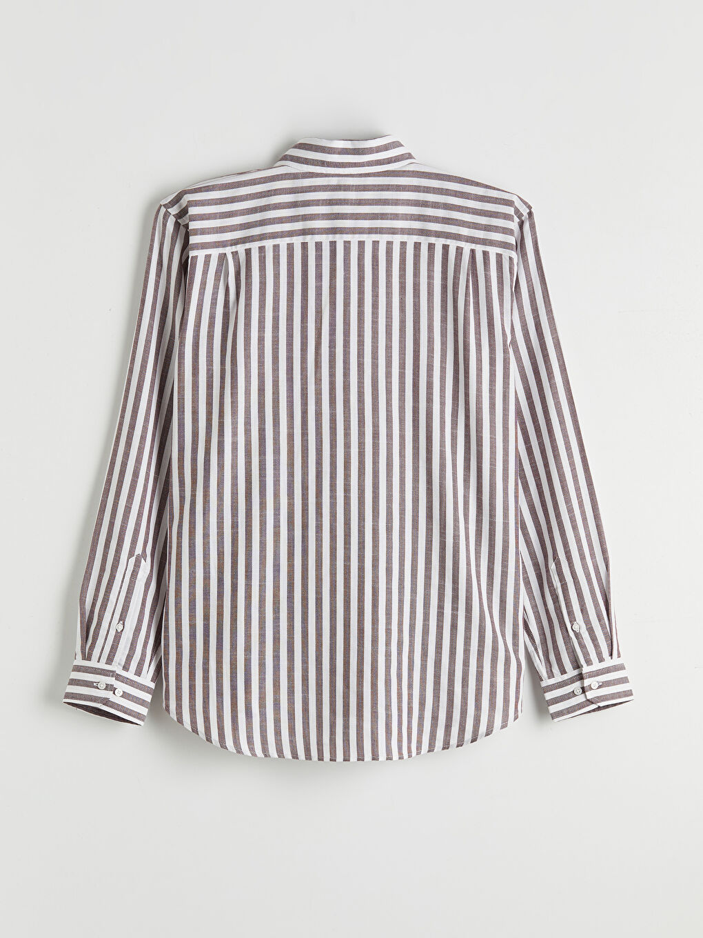 Regular Fit Striped Men's Shirt-5
