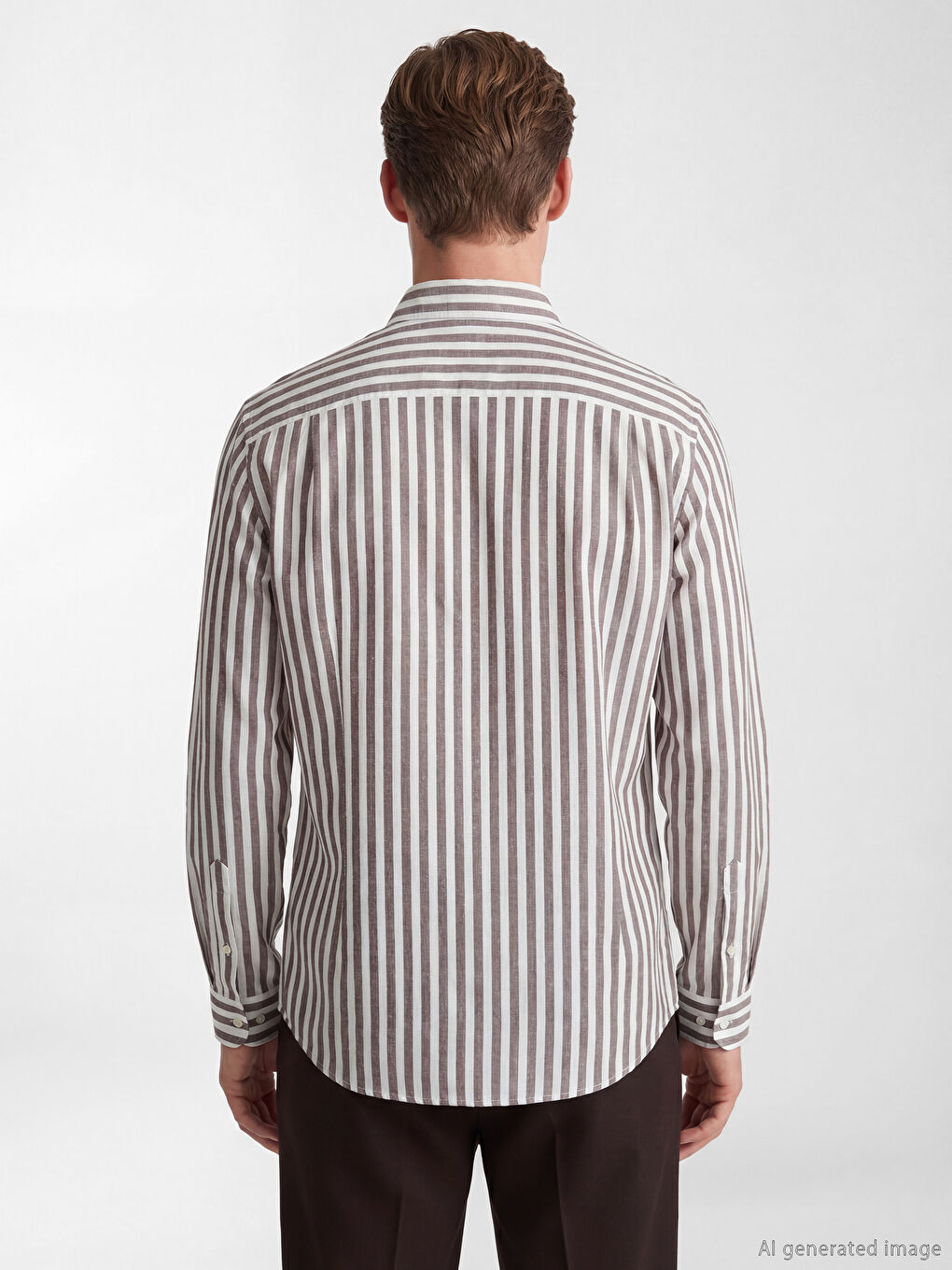 Regular Fit Striped Men's Shirt-3