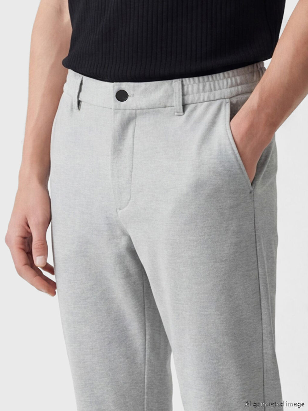 بنطال قماش رجالي بقصّة قياسية-2