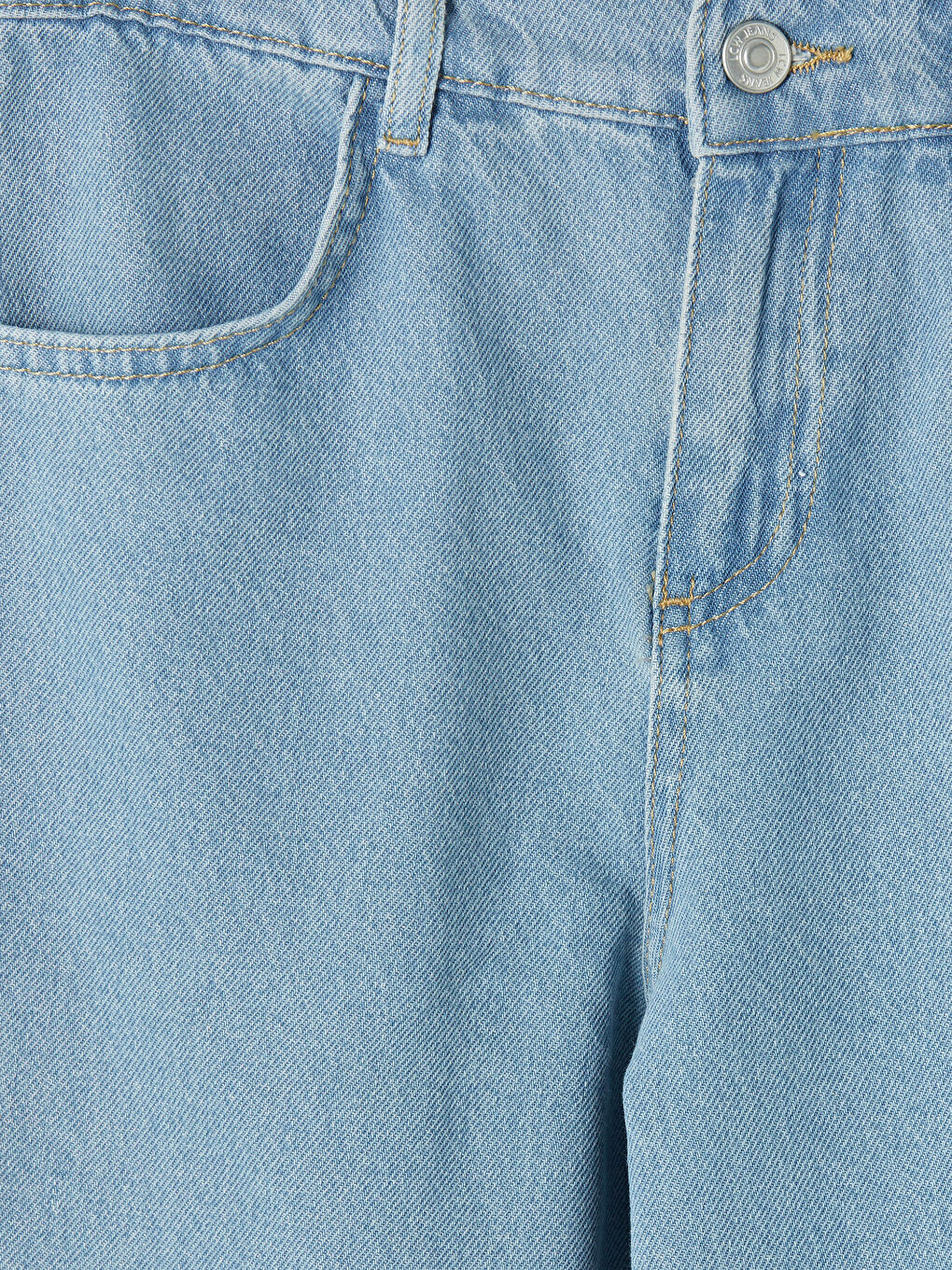 İndigo Loose Fit Erkek Çocuk Jean Pantolon-2