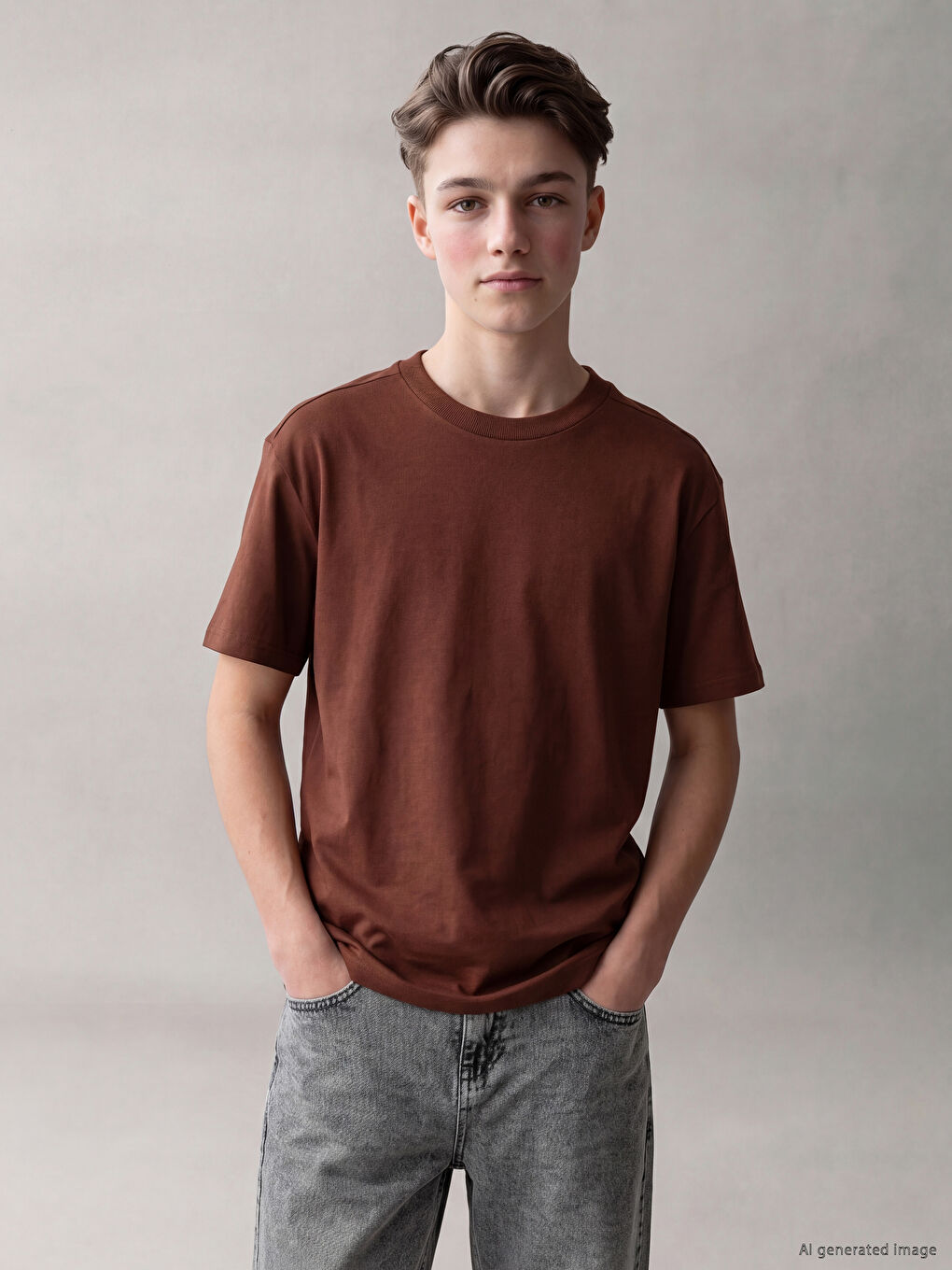 Loose Fit Boys' Jeans-1