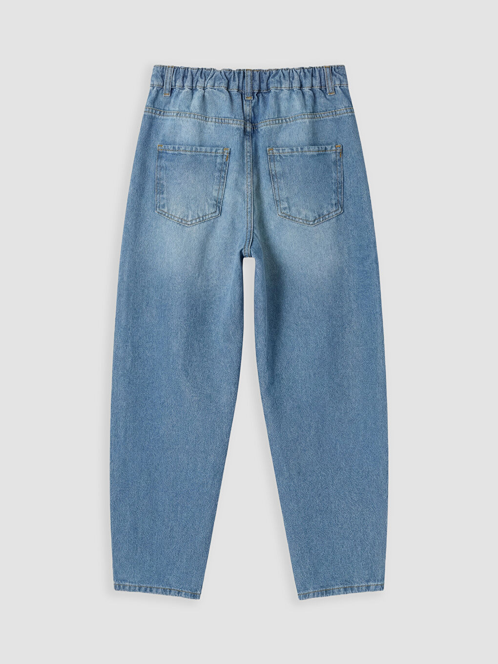 İndigo Baggy Fit Erkek Çocuk Jean Pantolon-3