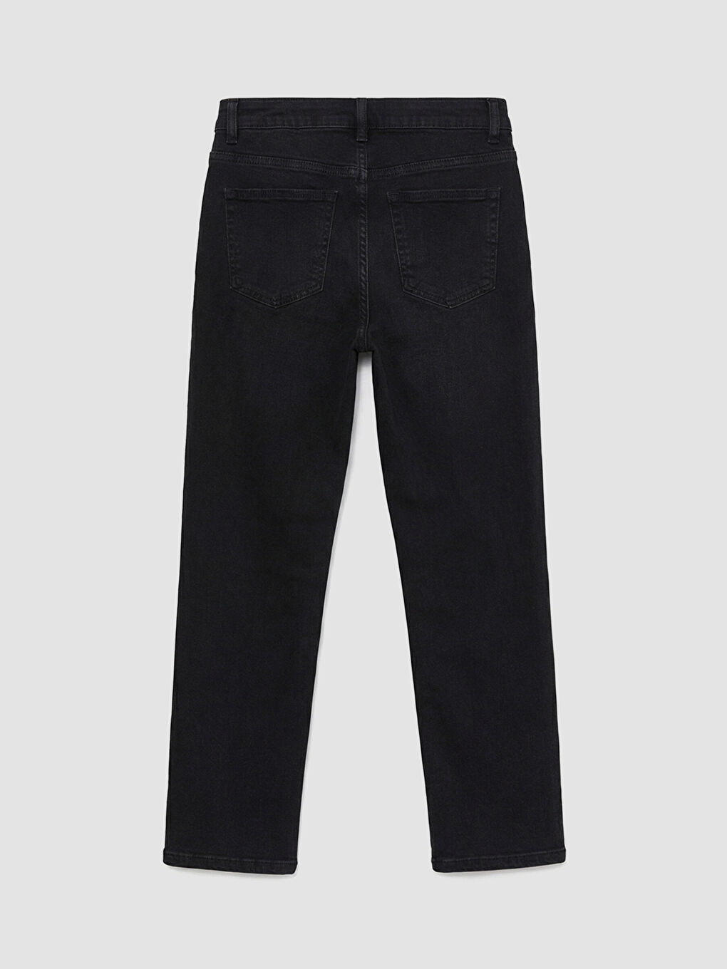 Siyah Erkek Çocuk Slim Fit Jean Pantolon-1