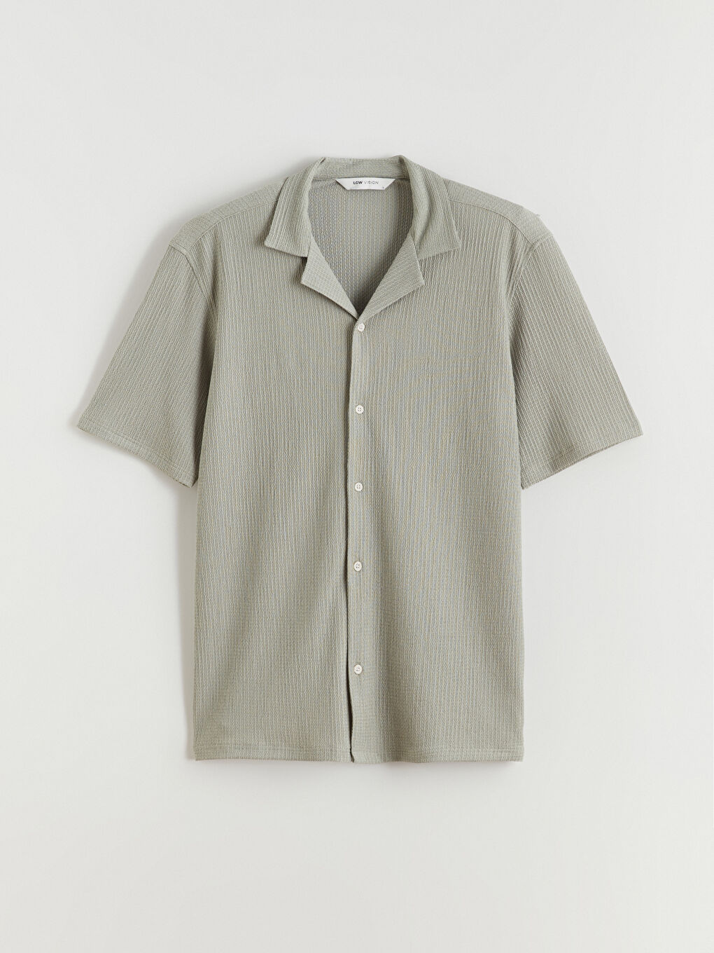 Yeşil Regular Fit Erkek Gömlek-4