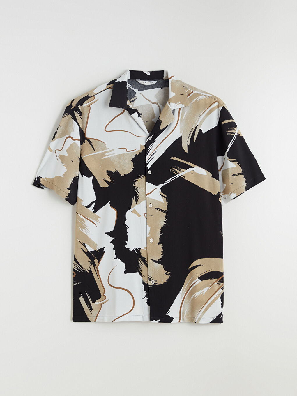 Мужчины Черный Рубашка-4