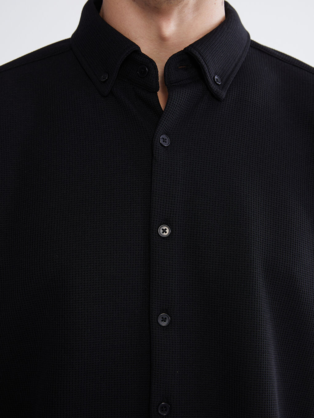 قميص رجالي بقصة ضيقة-2