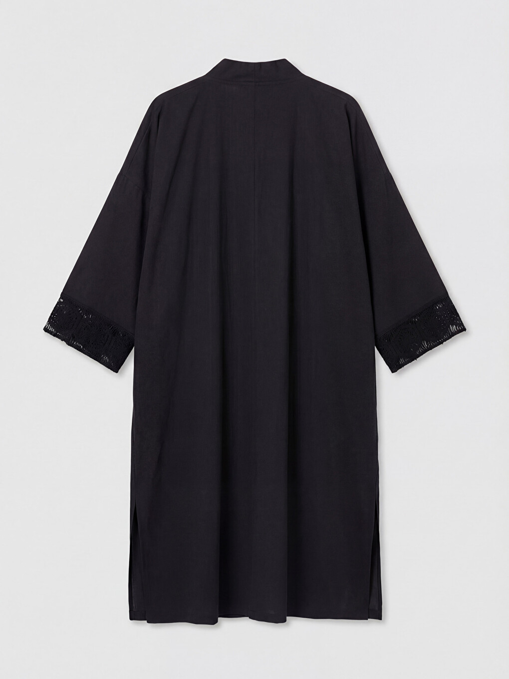 Kimono Noir Femme-5